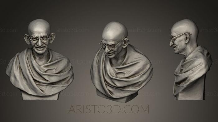 Busts and bas-reliefs of famous people (BUSTC_0690) 3D model for CNC machine